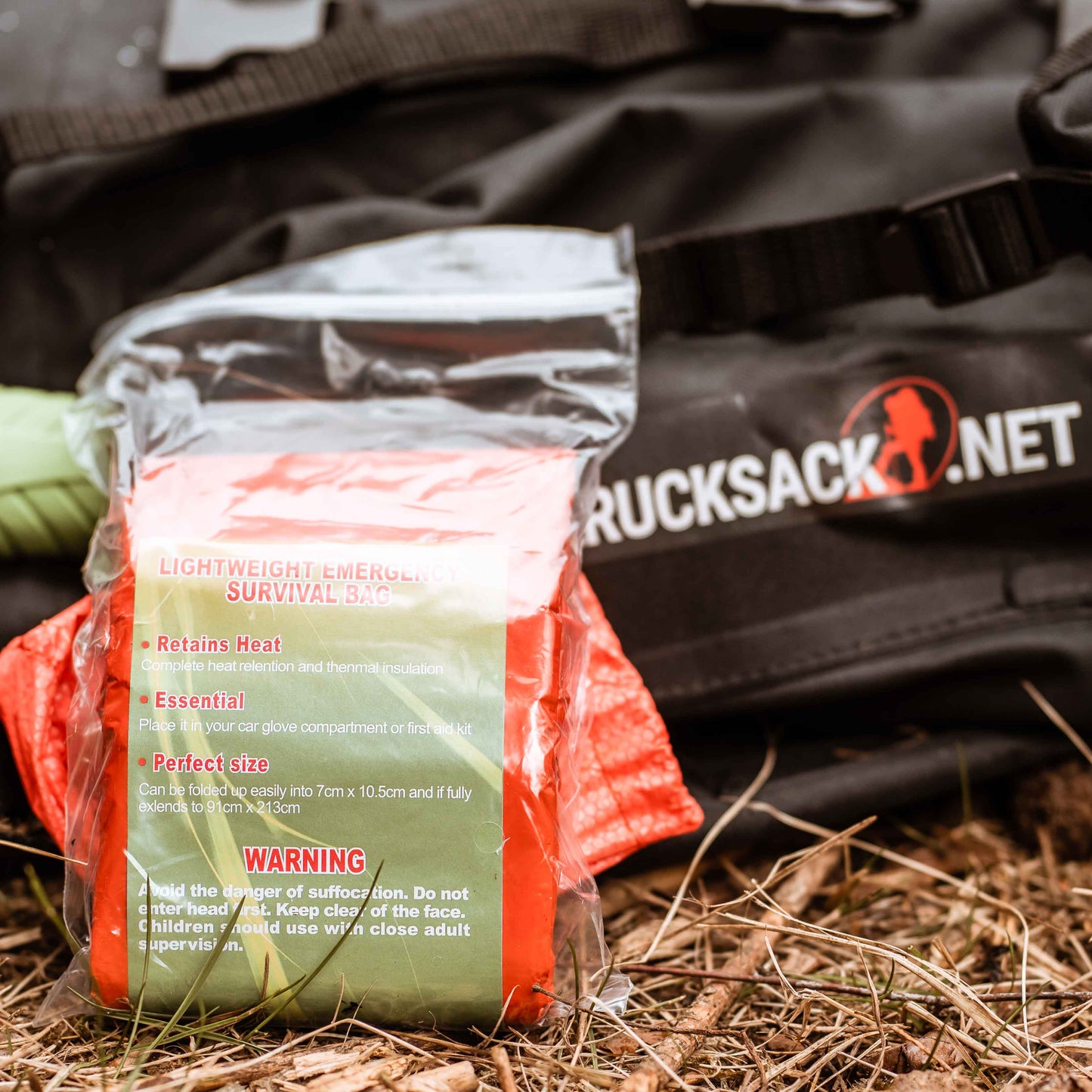 Nødsovepose bivuakk - ultra lett og varm