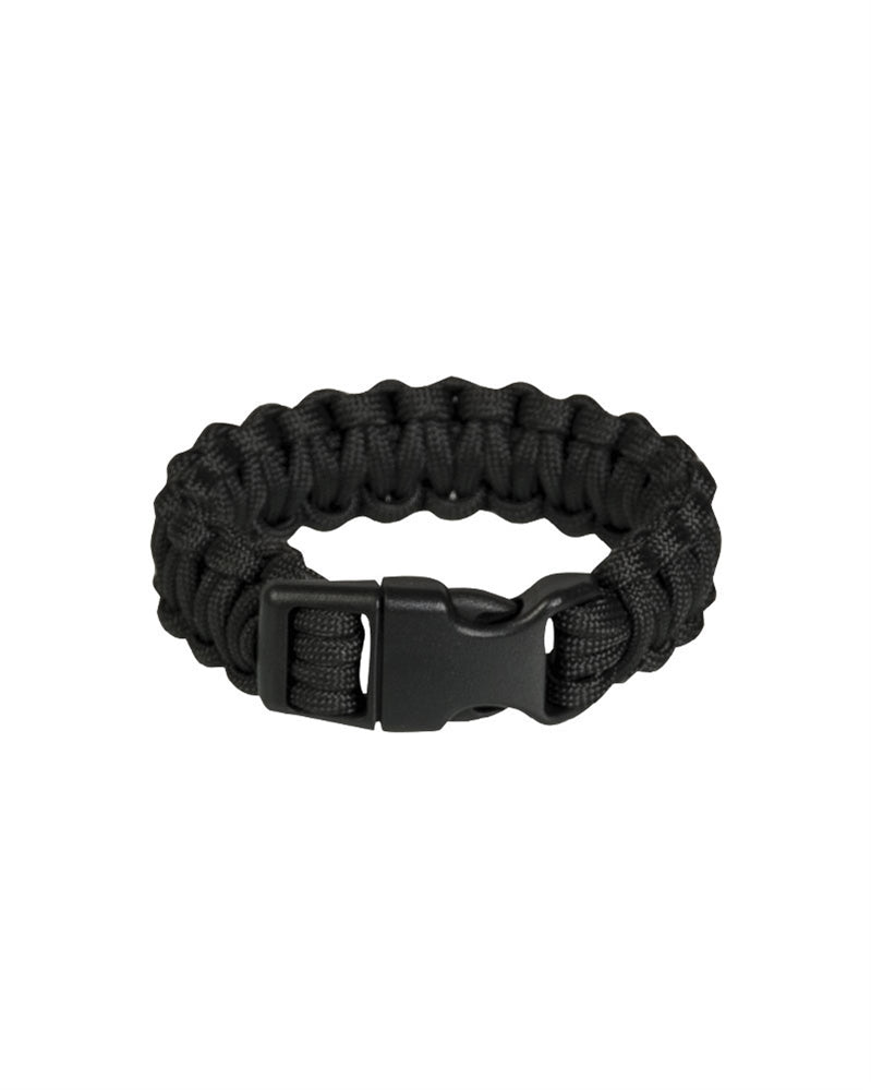 Paracord armbånd 22mm Svart taktisk armbånd