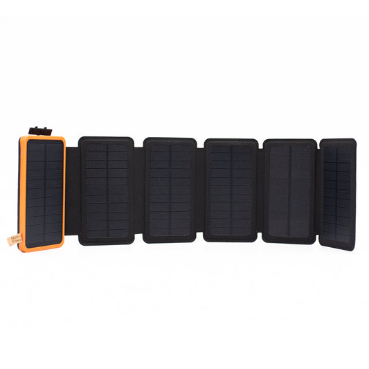 Solar Powerbank Extreme 6 sammenleggbare paneler - testvinner med 25000mAh