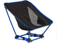 Campingstol - sammenleggbar stol med 2 setehøyder - lett, opptil 120 kg