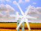 Vindgenerator/vindhjul for nødstrøm - egnet for 12 volt systemer - 300 watt - vindturbin - vindkraftproduksjon - nødenergi - nødstrømforsyning - strømkilde - nødkraftstasjon - kraftstasjon