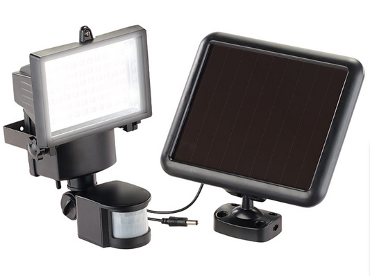 Solar LED-lys - 600 Lumen - Bevegelsessensor/Bevegelsesdetektor
