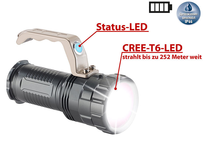 LED-lampe/lykt - 400 lumen