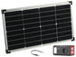 Solcellepanel med strømbank for bærbare datamaskiner og andre enheter Nødstrømgenerator Solenergibank